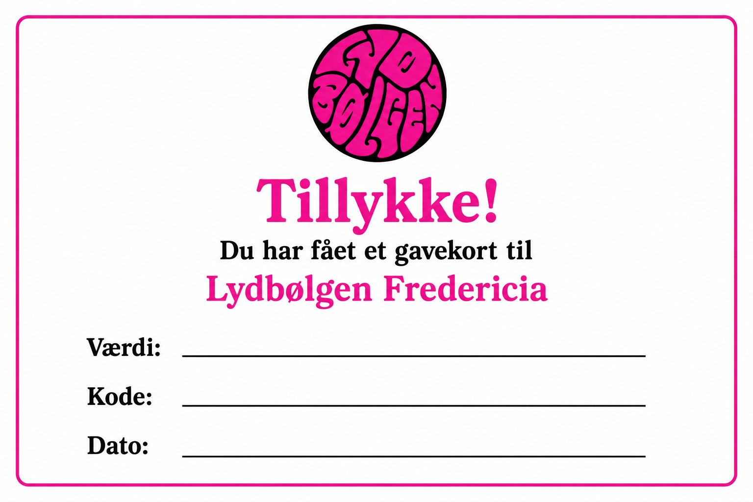 Gavekort