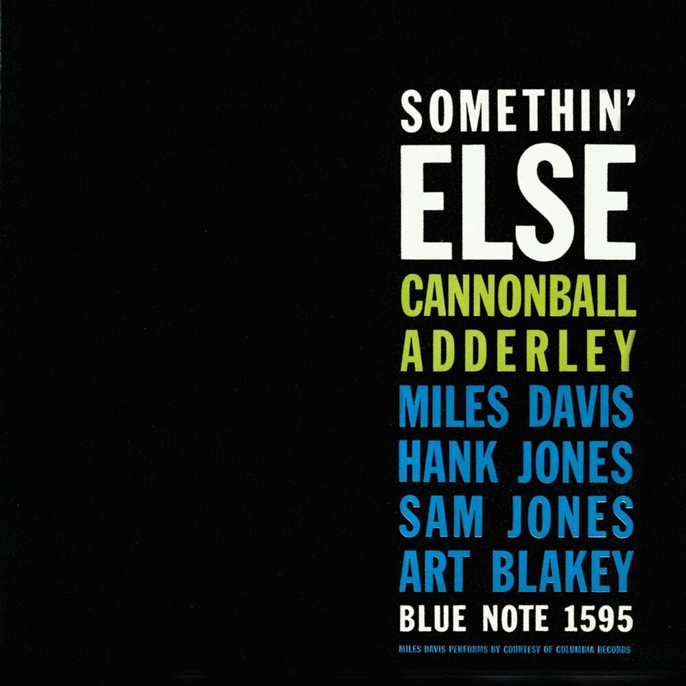 Cannonball Adderley – Somethin' Else (Rudy Van Gelder Edition)