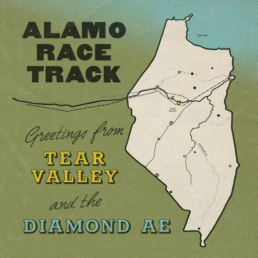 Alamo Race Track – Greetings from Tear Valley and the Diamond Ae