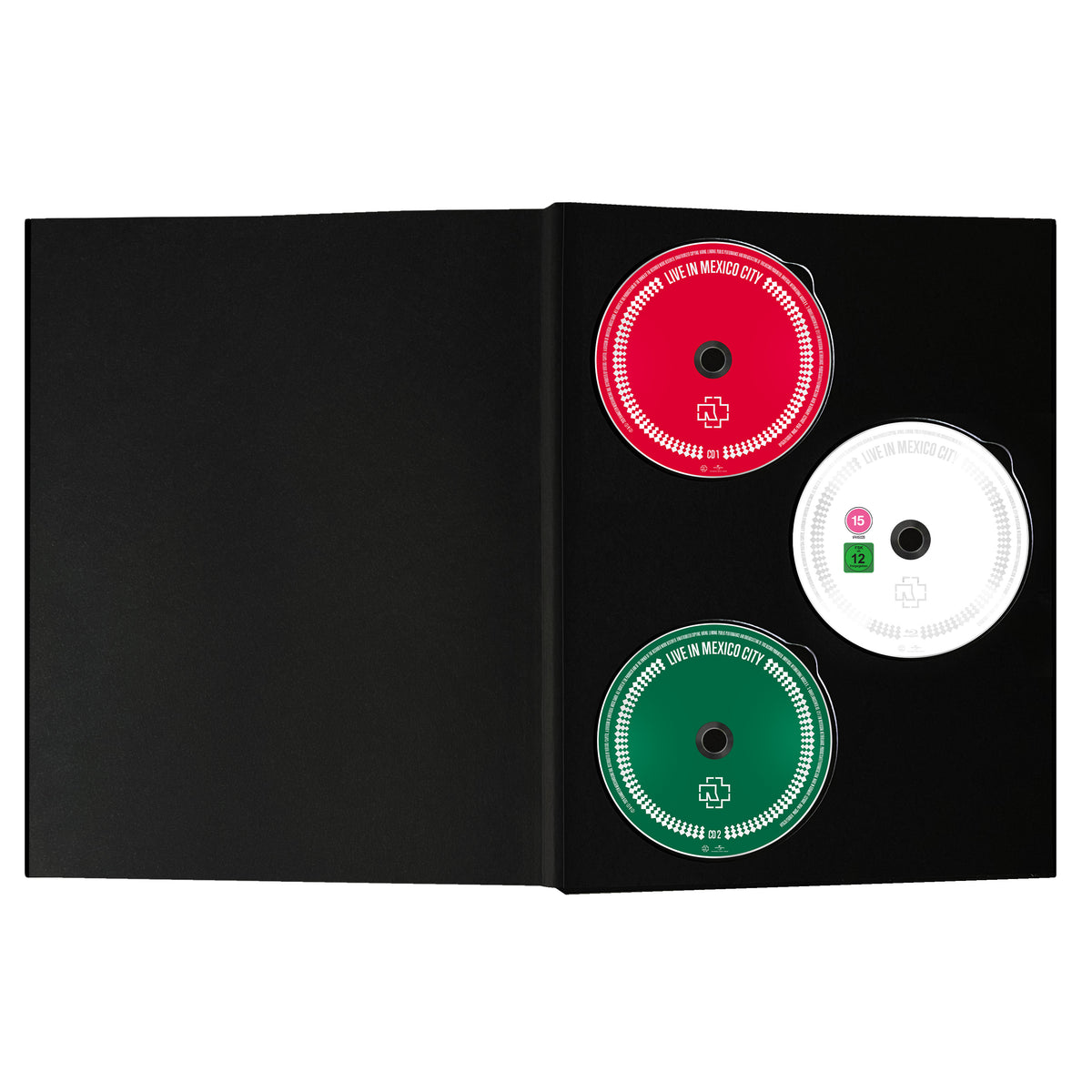 Rammstein – Live In Mexico City (2CD + Blu-ray + 296 Page Photobook) Limited Deluxe Edition