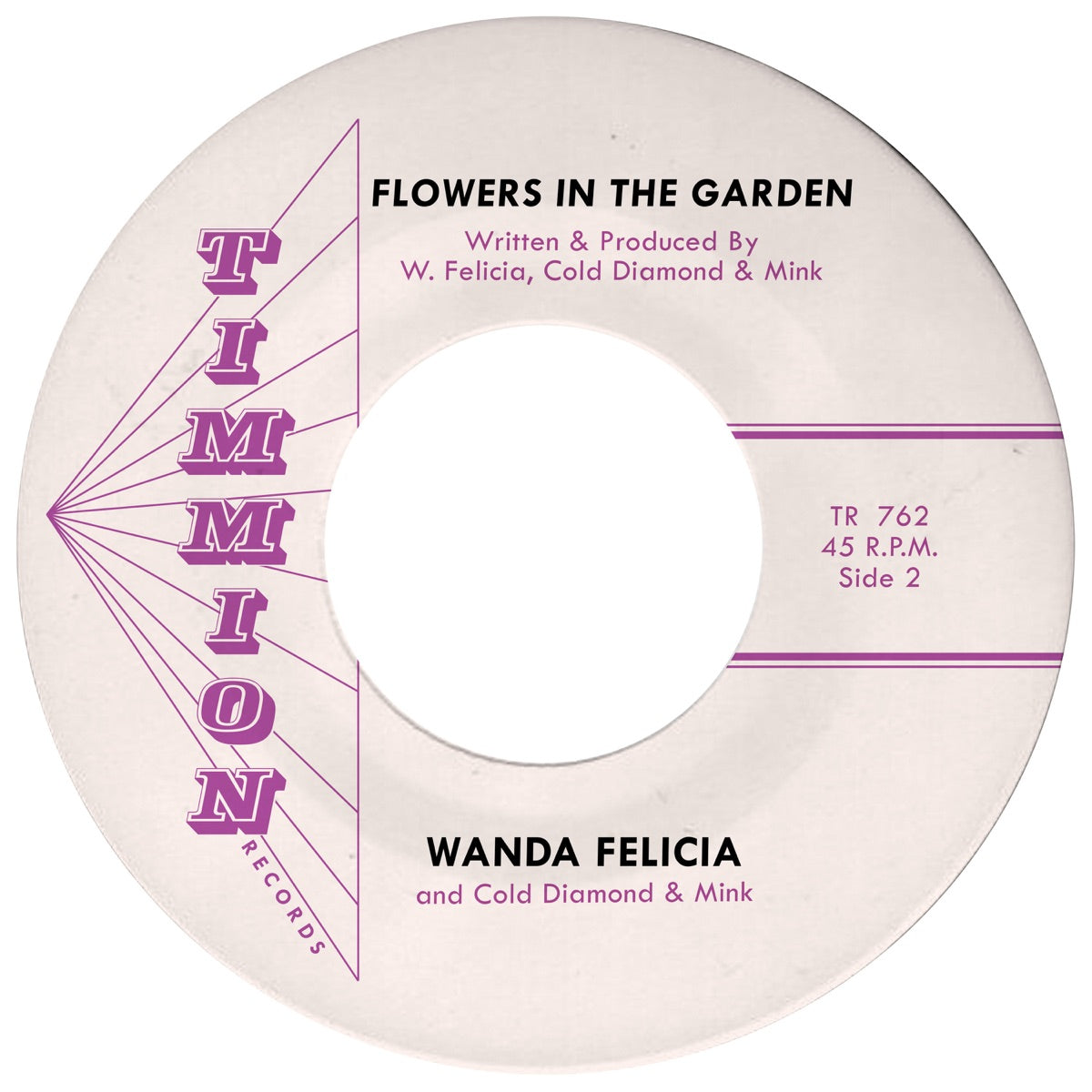 Wanda Felicia & Cold Diamond & Mink – Flowers In The Garden - Single