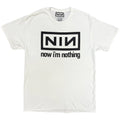 Nine Inch Nails Unisex T-Shirt: Now I'm Nothing (White)