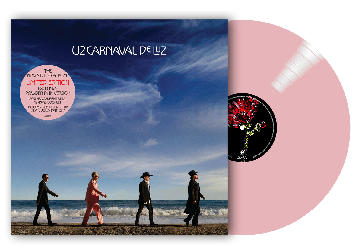 U2 - Carnaval De Luz (Indie Powder Rose Pink Vinyl)