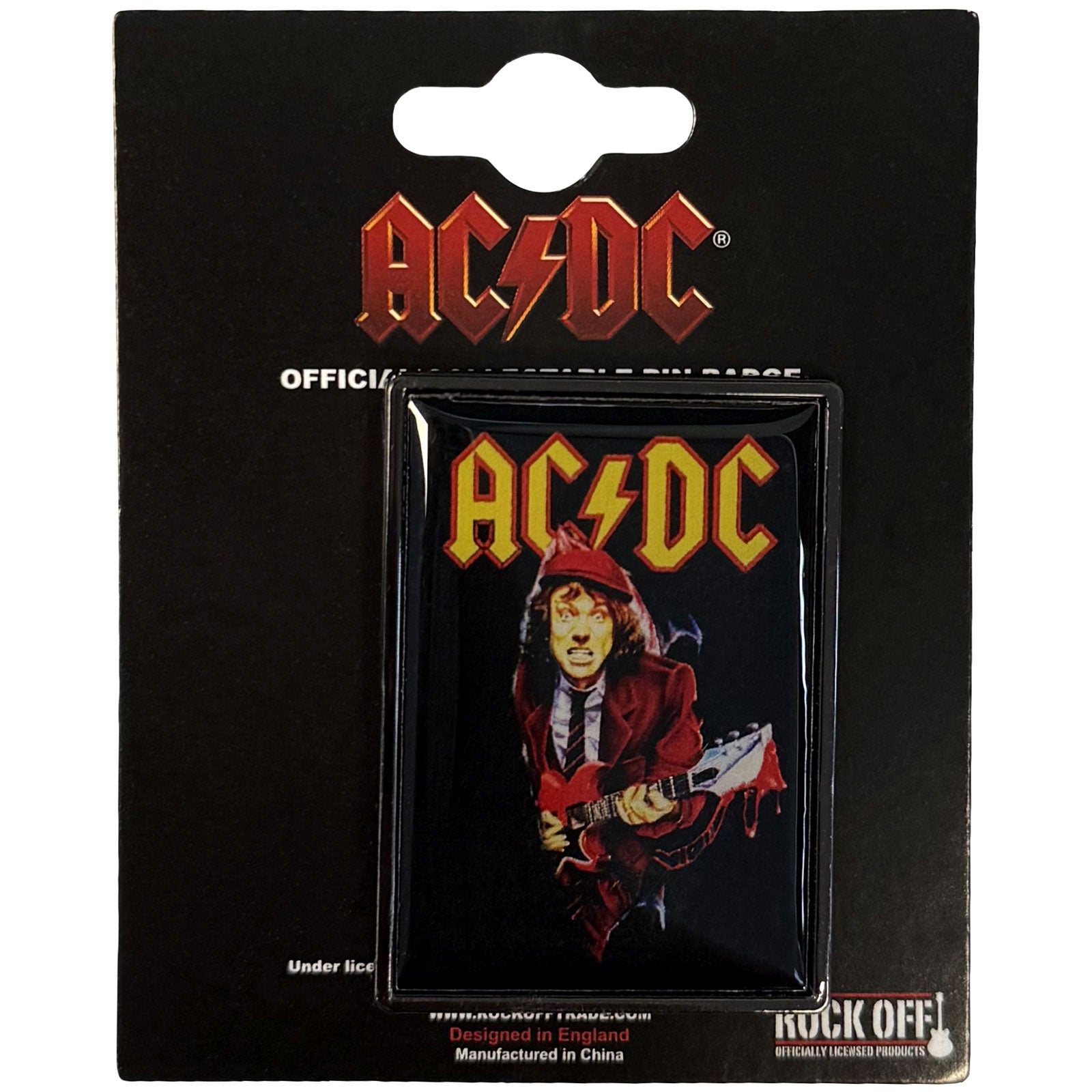 AC/DC Pin Badge: Angus