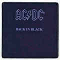 AC/DC Standard Patch: Back In Black 2