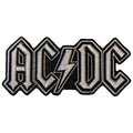 AC/DC Standard Patch: Silver Logo