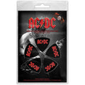 AC/DC Tri-Tip Plectrum Pack: Logo