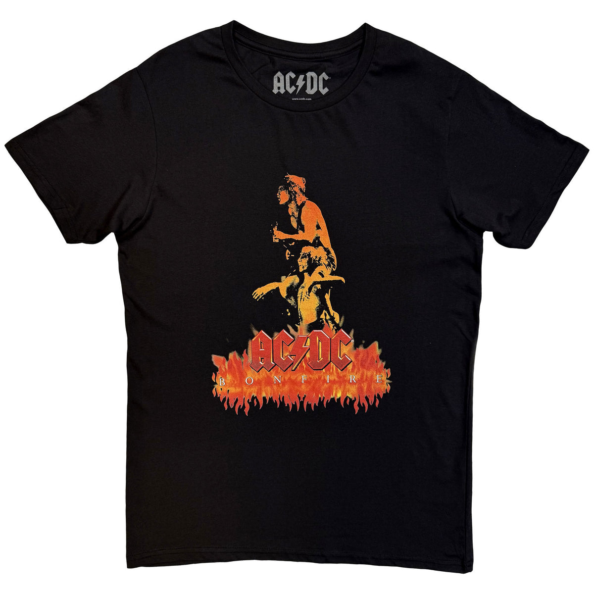 AC/DC Unisex T-Shirt: Bonfire (Black)