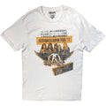 Aerosmith Unisex T-Shirt: Japan Tour '77 (White)