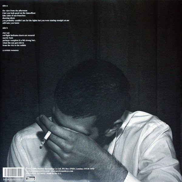 Arctic Monkeys – Whatever People Say I Am, That’s What I’m Not — back cover
