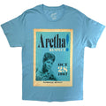 Aretha Franklin Unisex T-Shirt: Respect (Blue)
