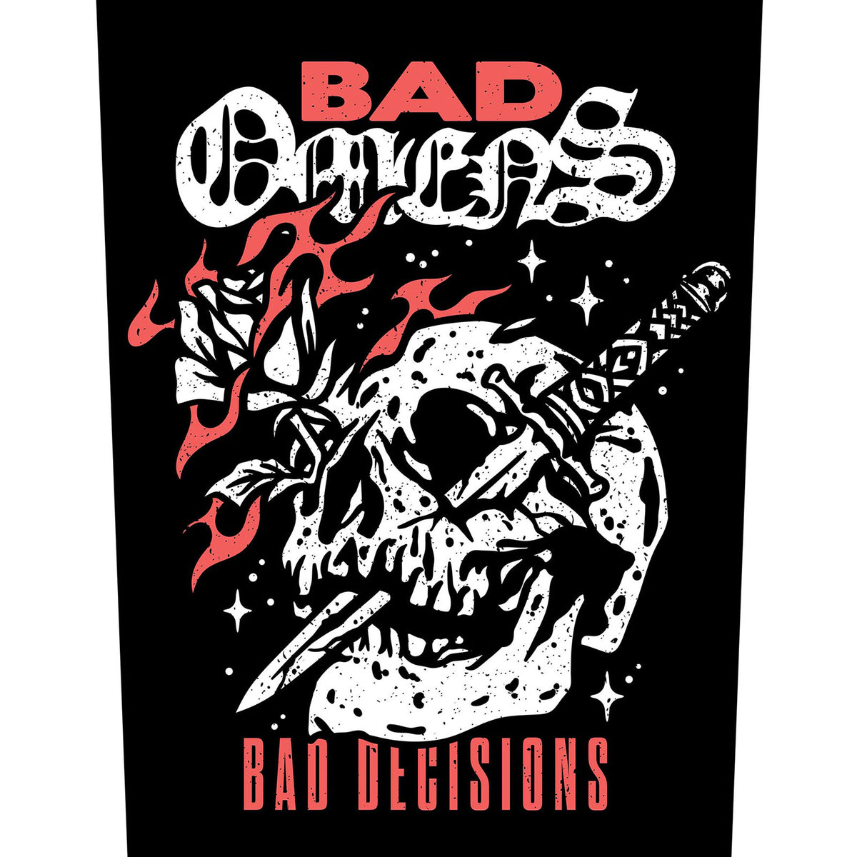 Bad Omens Back Patch: Bad Decisions