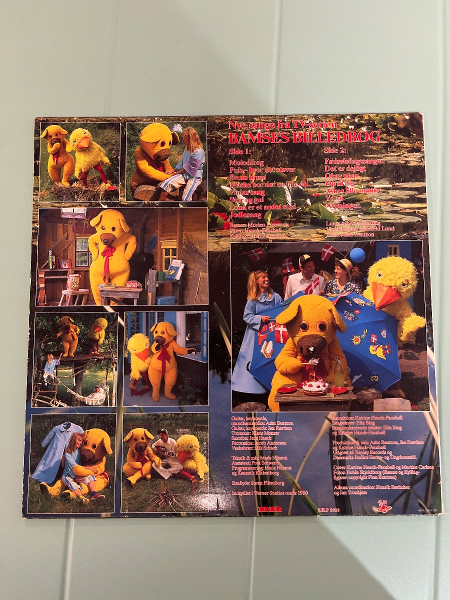 Bamse & Kylling – Sange Fra Bamses Billedbog 2 (VG+/VG+)