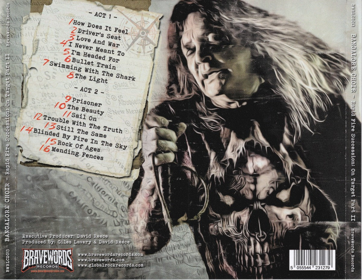 Bangalore Choir – Rapid Fire Succession: On Target Part II — back cover