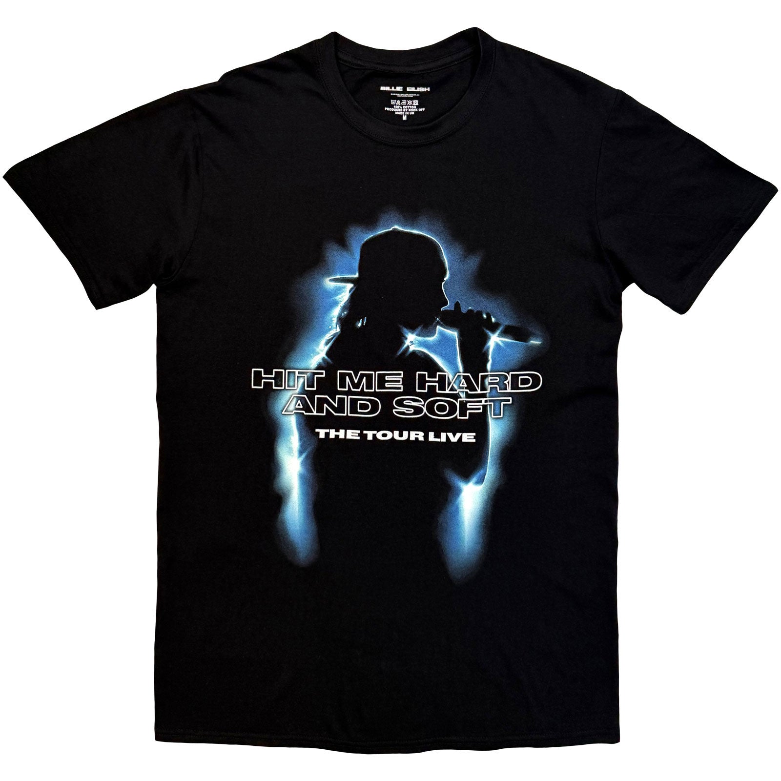 Billie Eilish Unisex T-Shirt: HMHAS Tour Live (Black)