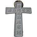 Black Sabbath Pin Badge: Cross
