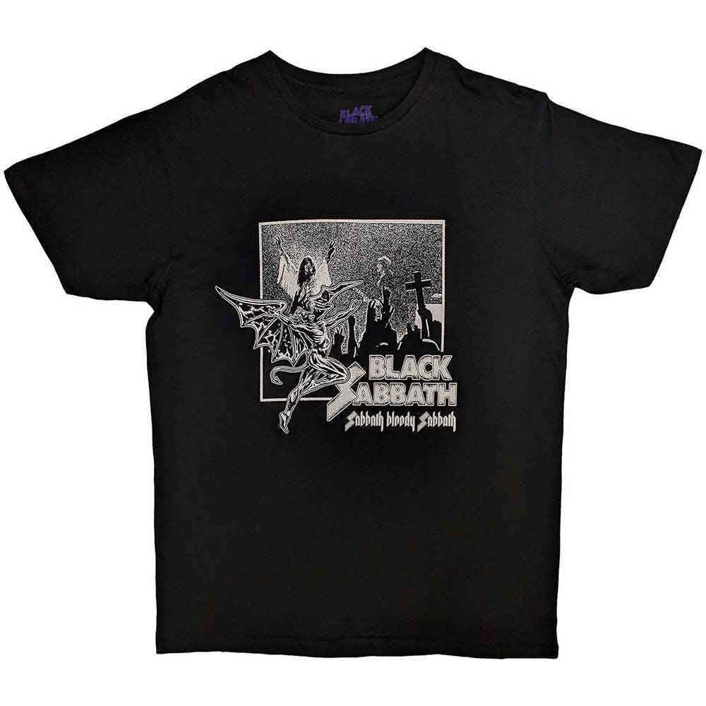 Black Sabbath Unisex T-Shirt: Bloody Sabbath (Black)