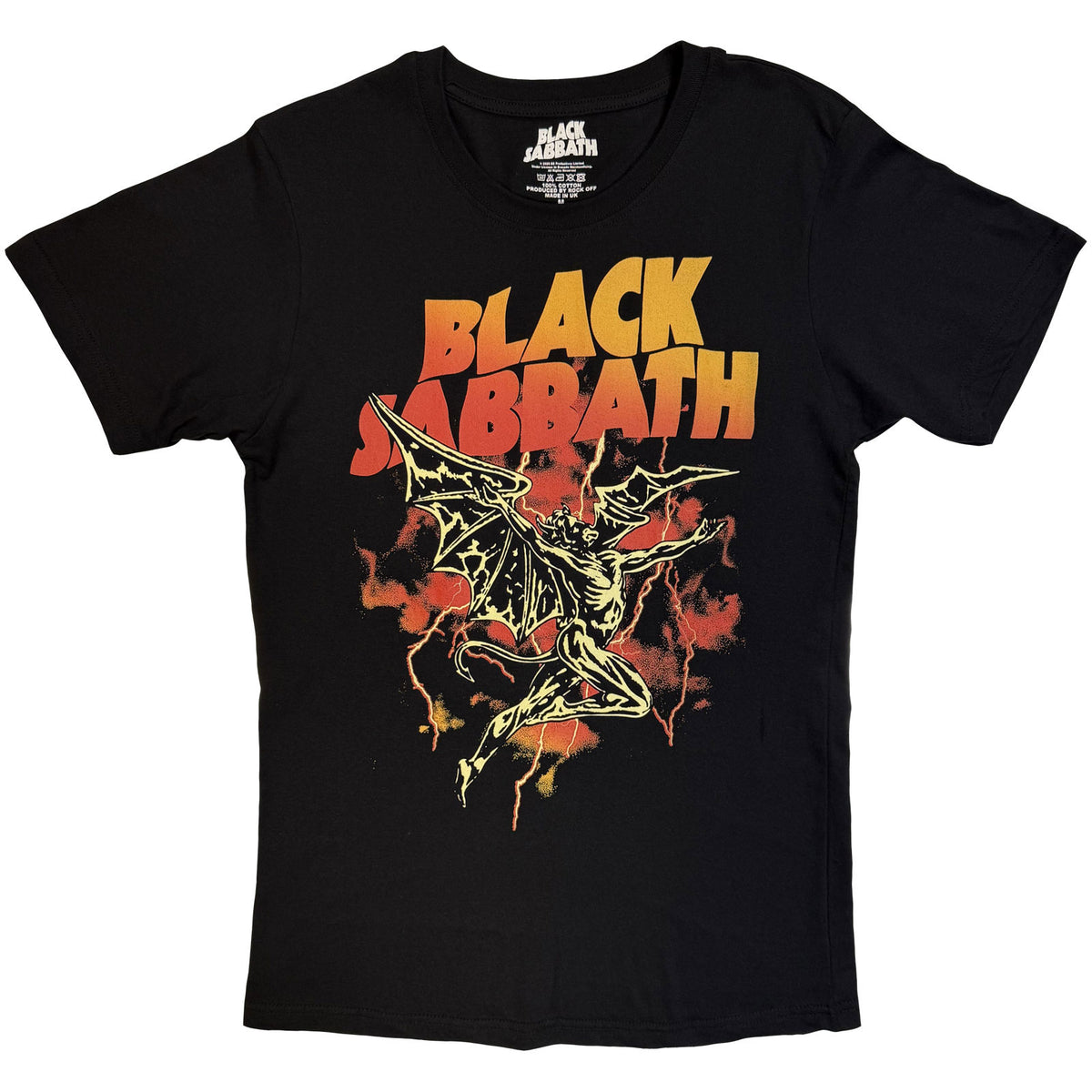 Black Sabbath Unisex T-Shirt: Nordstorm Henry (Black)