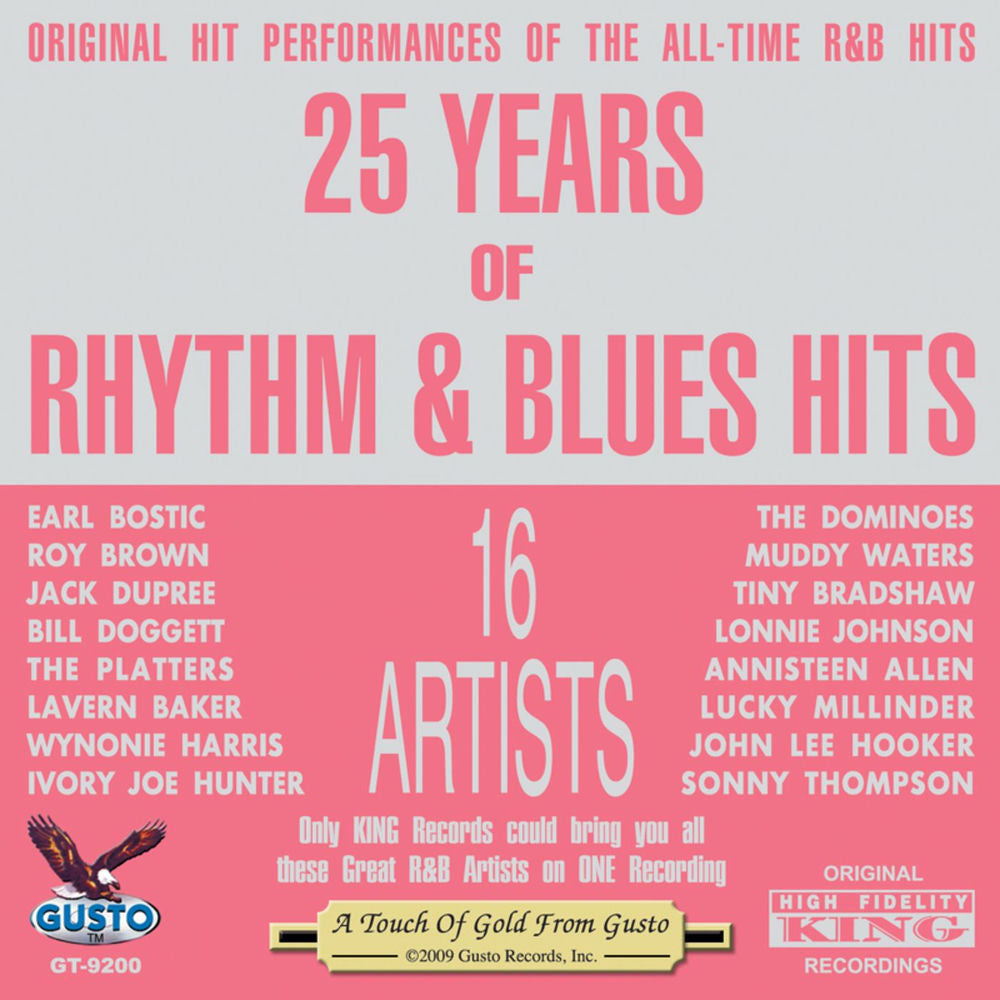 Blandade Artister – 25 Years Of R & B Hits