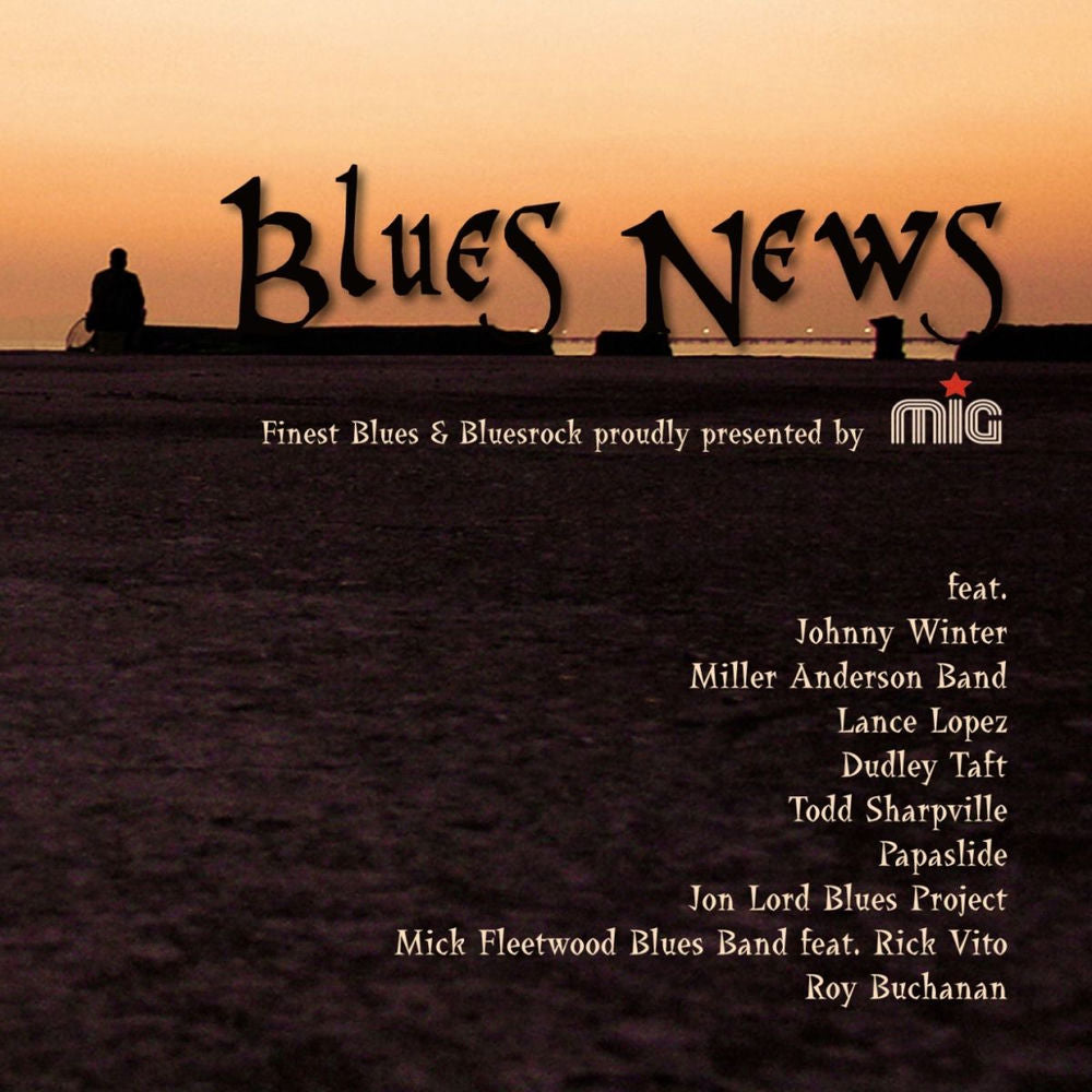 Blandade Artister – Blues News (Live) (Finest Blues & Bliuesrock Proudly Presented By Mig)