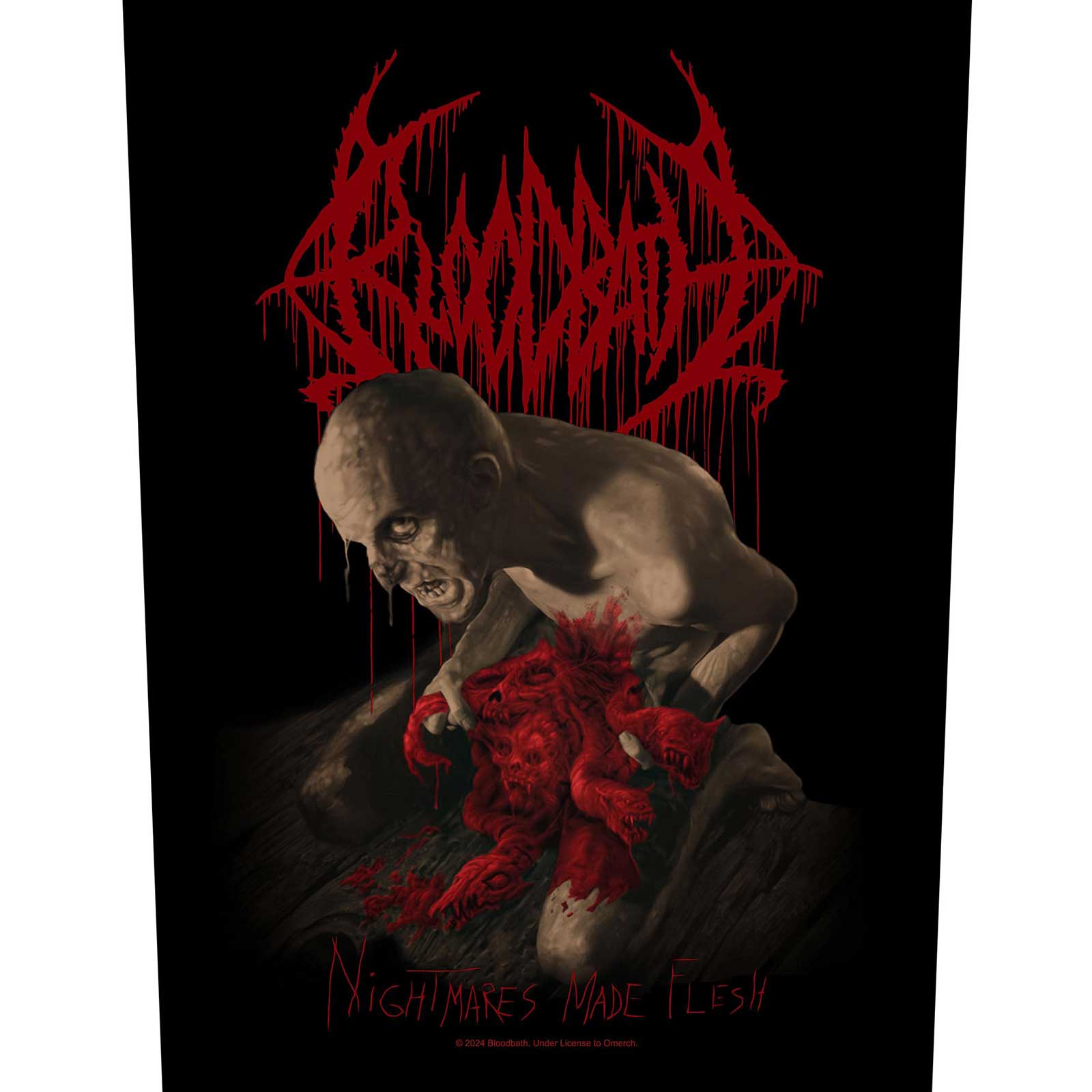 Bloodbath Back Patch: Nightmares Made Flesh