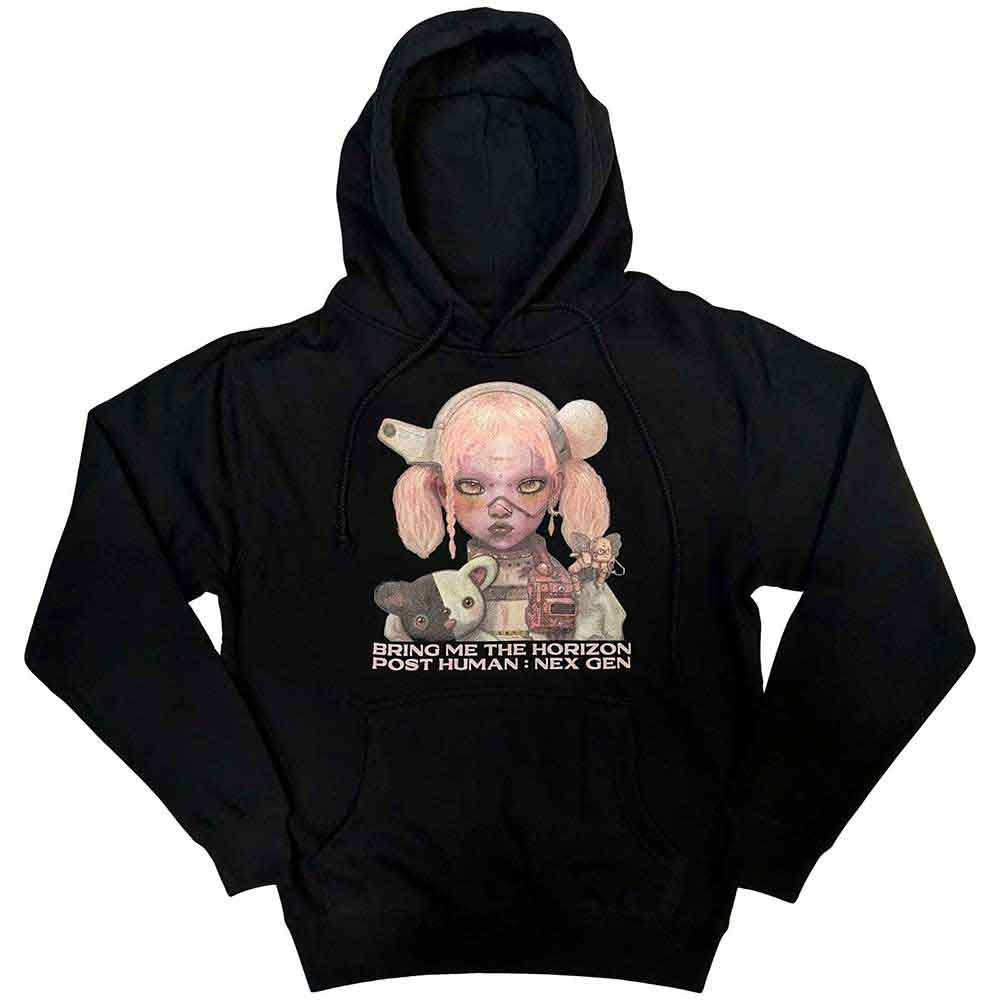 Bring Me The Horizon Unisex Pullover Hoodie: Nex Gen Cover (Black)