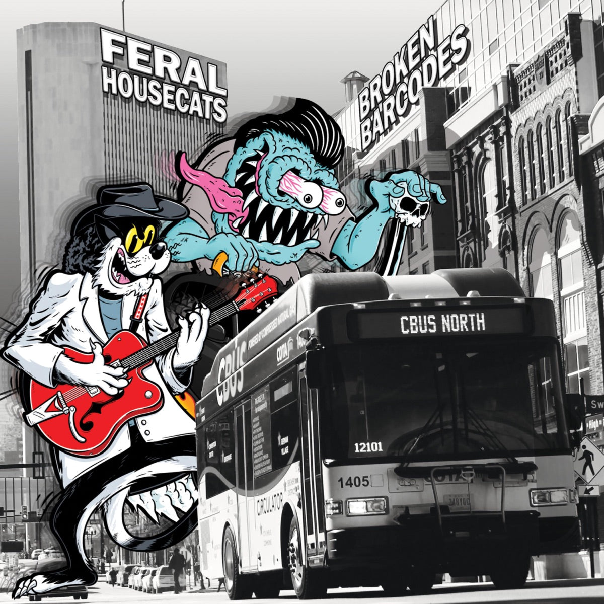 Broken Barcodes – Broken Barcodes and Feral Housecats Running Wild in the Streets of Columbus - EP