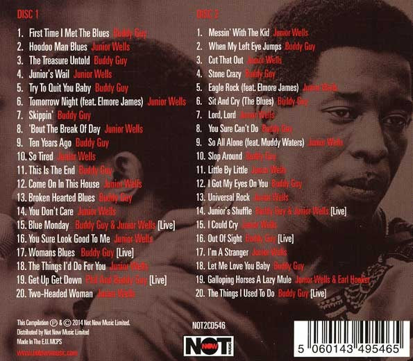 Buddy Guy – Pure Raw Blues — back cover