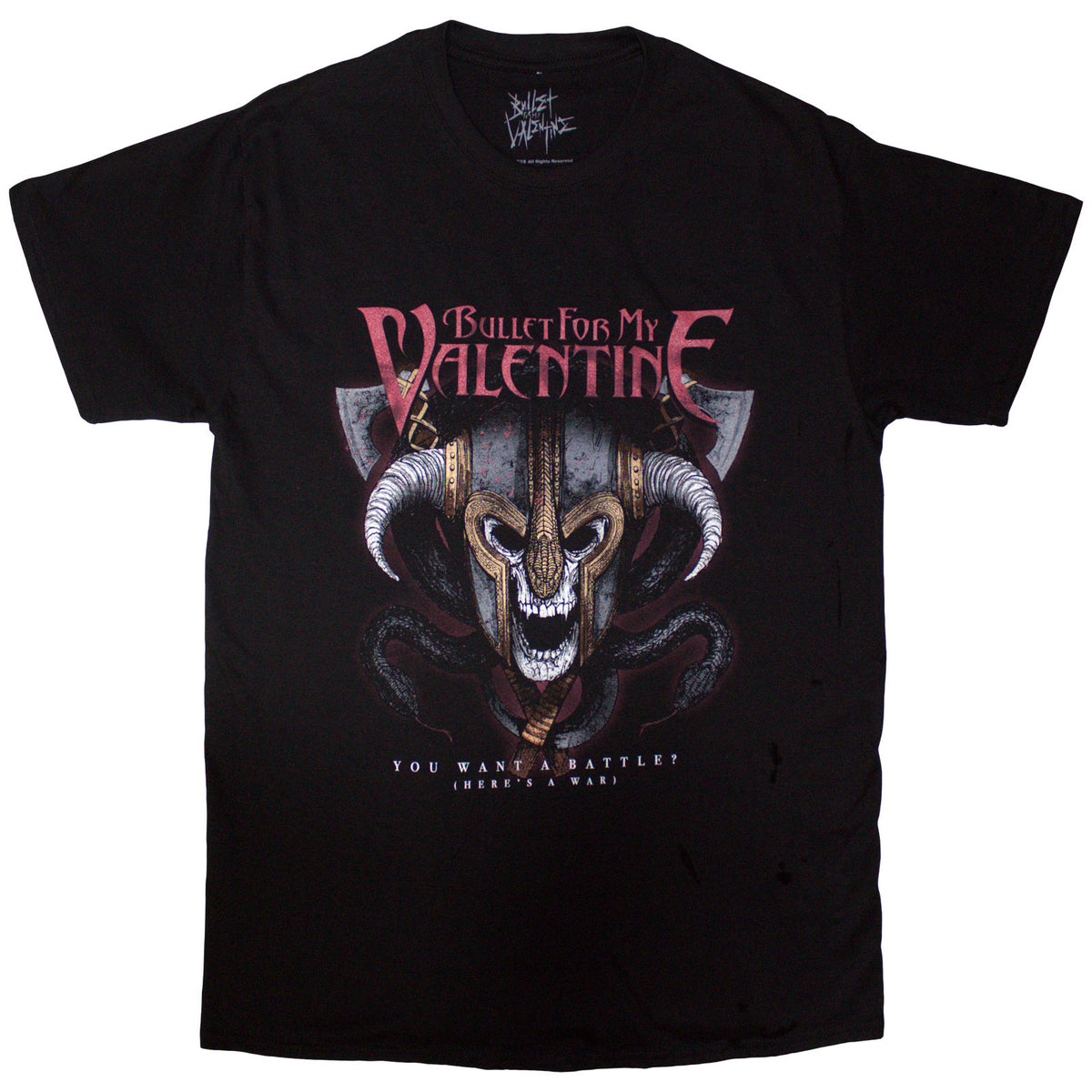 Bullet For My Valentine Unisex T-Shirt: Viking (Black)