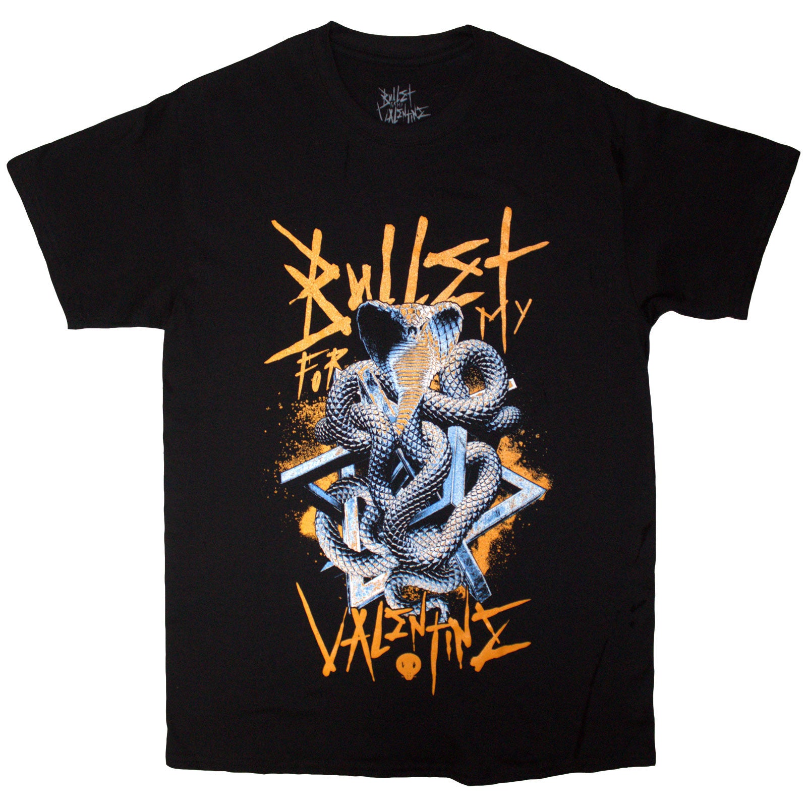Bullet For My Valentine Unisex T-Shirt: Wrapped Cobra (Black)
