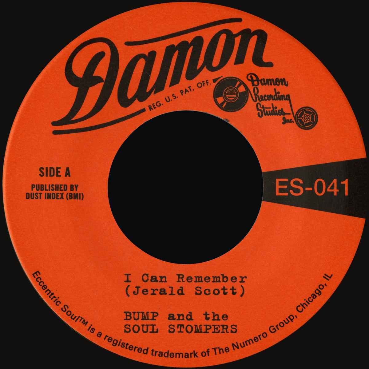 Bump and the Soul Stompers – I Can Remember / Standing on the Outside - Single