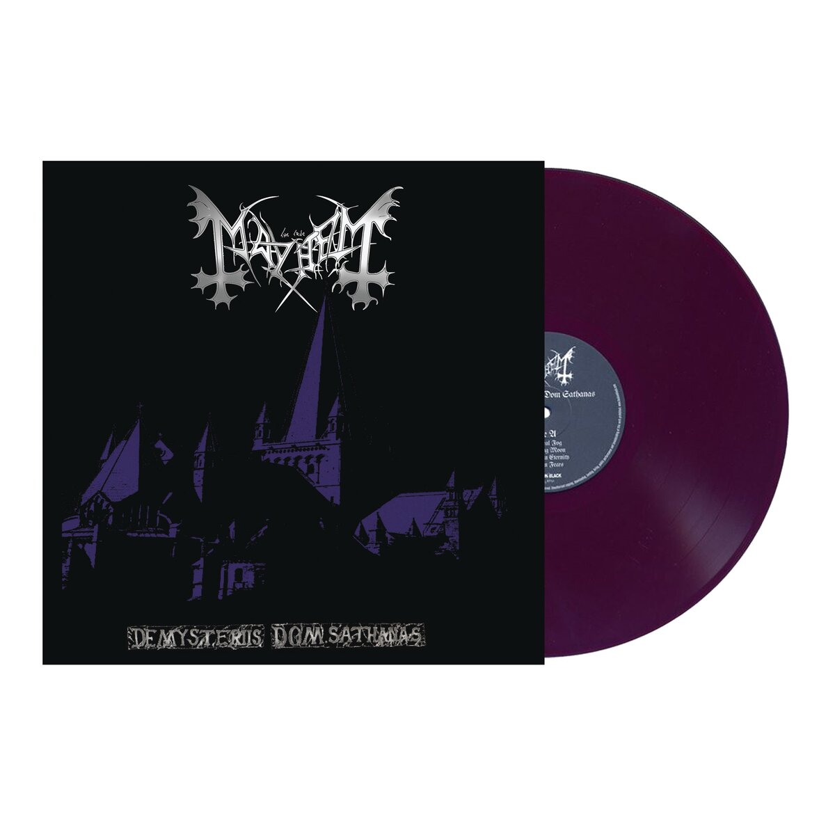 Mayhem – De Mysteriis Dom Sathanas (Lilla vinyl)