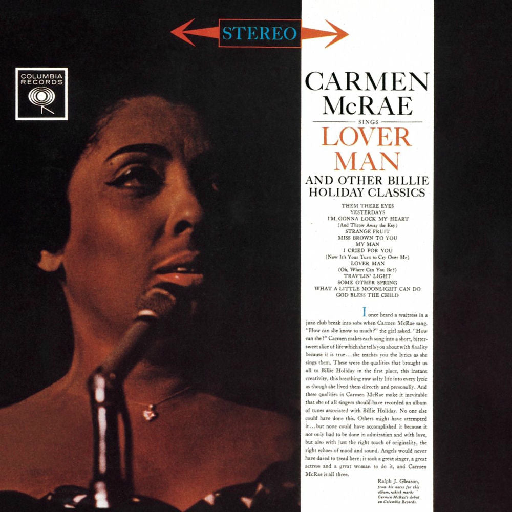 Carmen Mcrae – Carmen McRae Sings Lover Man And Other Billie Holiday Classics