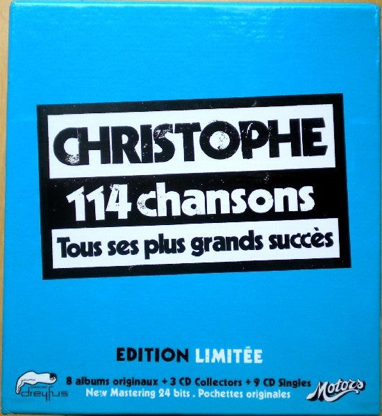 Christophe – 114 chansons : tous ses plus grands succès