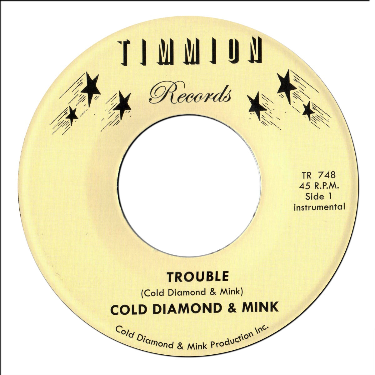 Cold Diamond & Mink & Emilia Sisco – Trouble (Instrumental) - Single