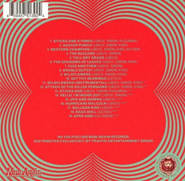 Connie Price & The Keystones – Wildflowers — back cover