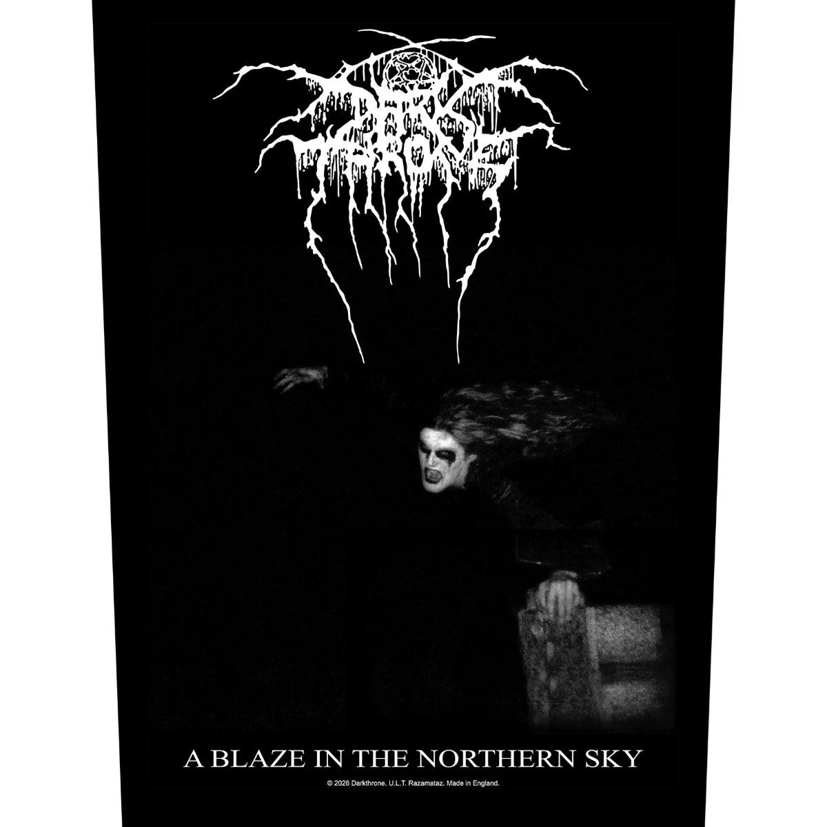Darkthrone Back Patch: A Blaze In The Northern Sky