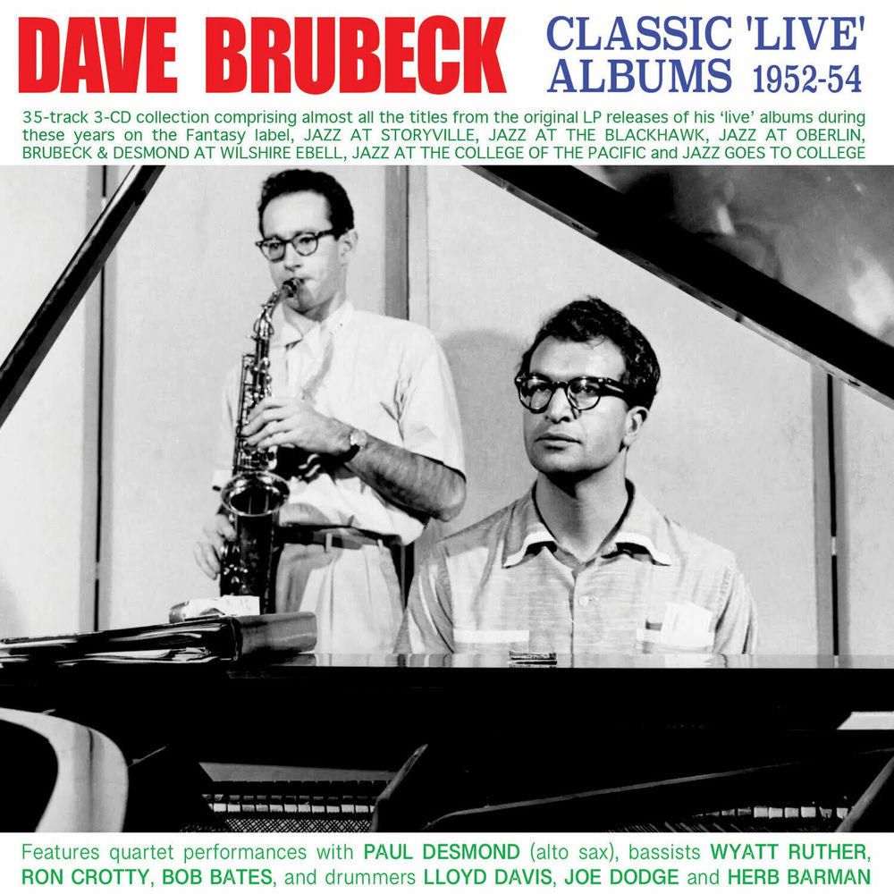 Dave Brubeck – Classic Live Albums 1952-54