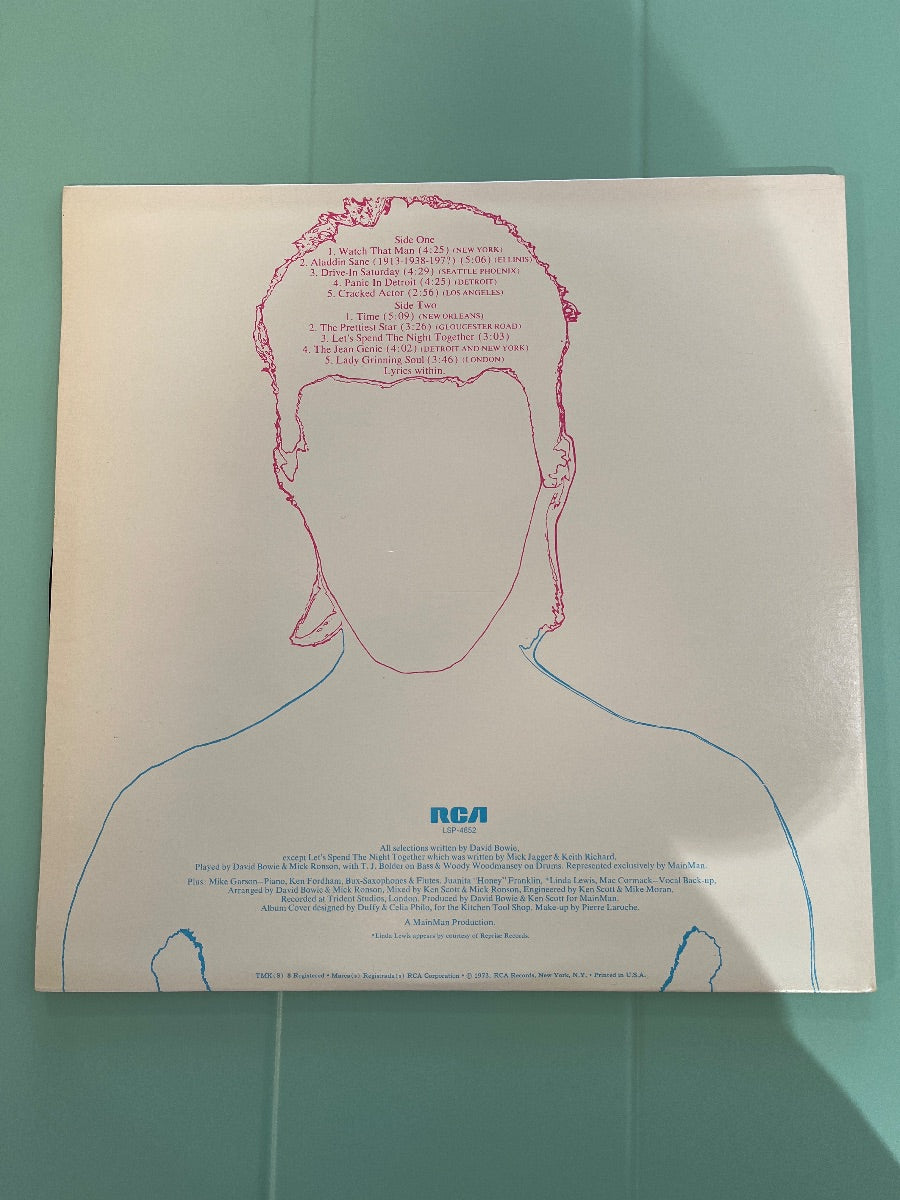 David Bowie – Aladdin Sane (VG+/NM)