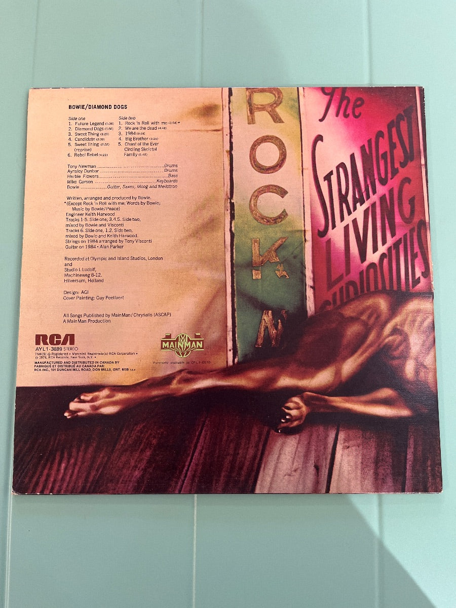 David Bowie – Diamond Dogs (VG+/VG+)
