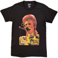 David Bowie Unisex T-Shirt: Ziggy Glam Rock (Black)