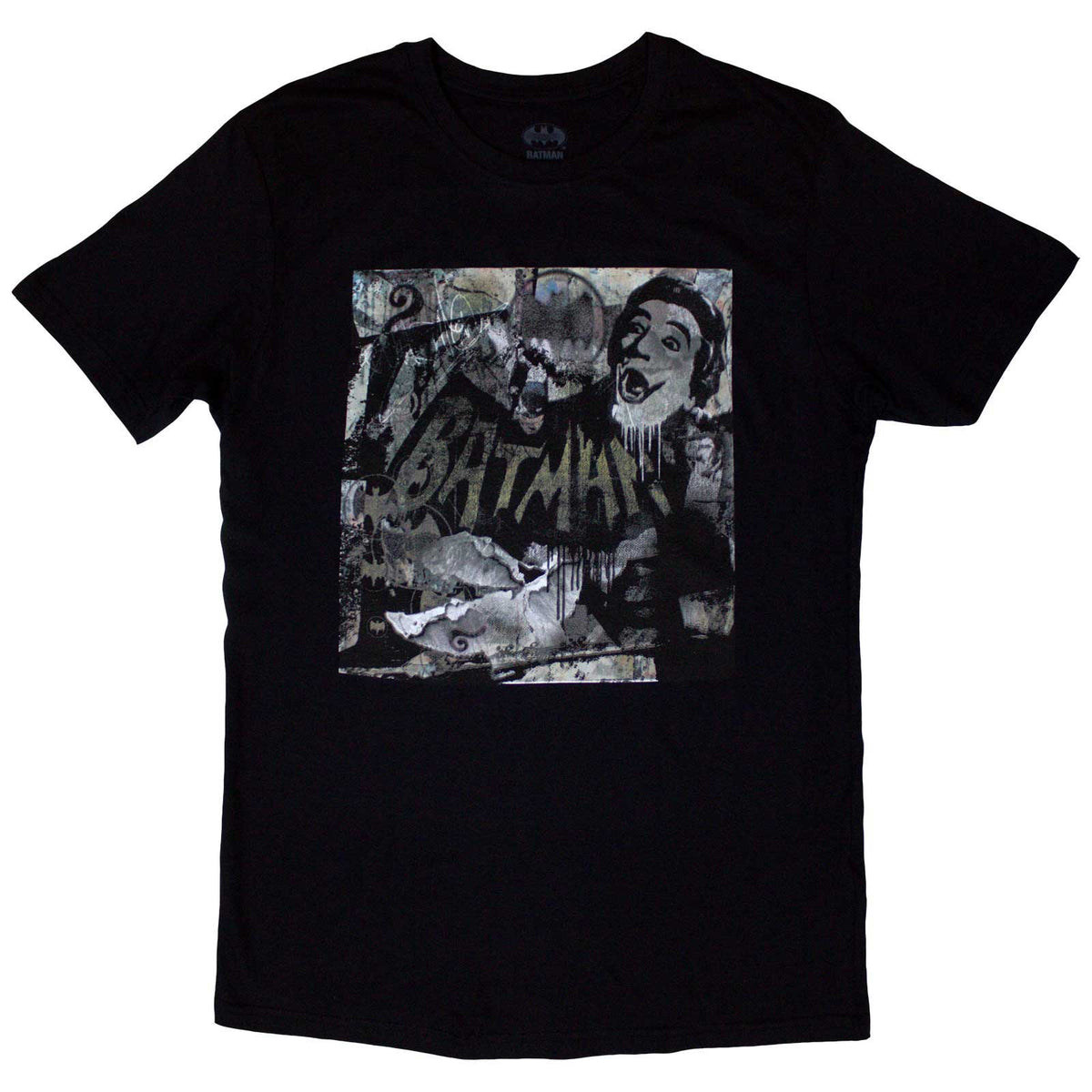 DC Comics Unisex T-Shirt: Batman - Mural (Black)