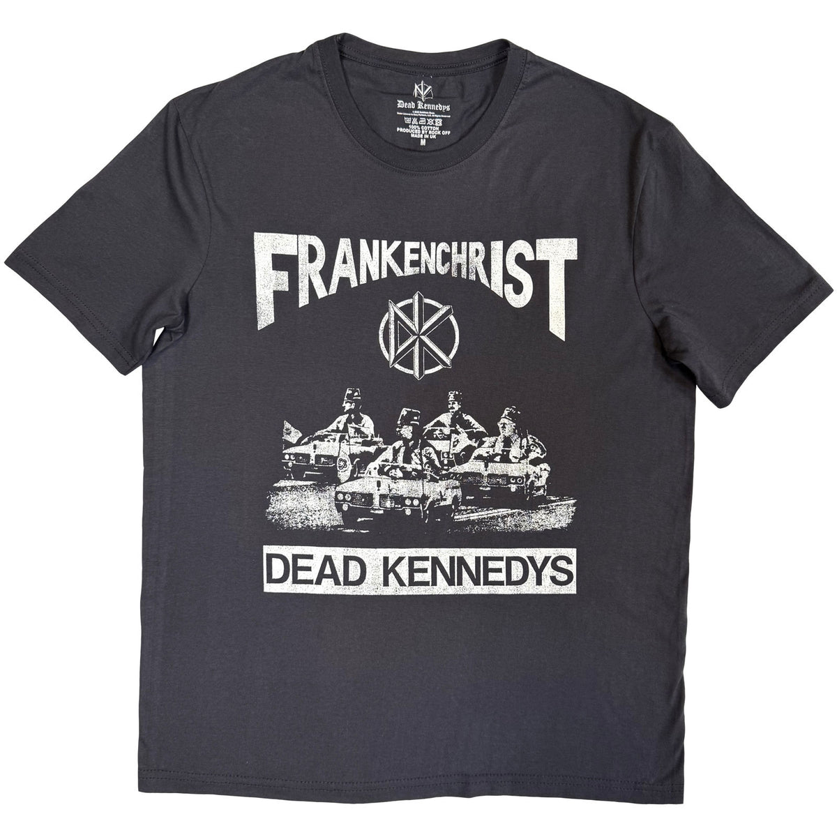 Dead Kennedys Unisex T-Shirt: Frankenchrist (Charcoal Grey)