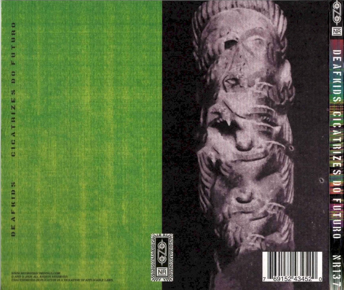 DEAFKIDS – Cicatrizes do Futuro — back cover
