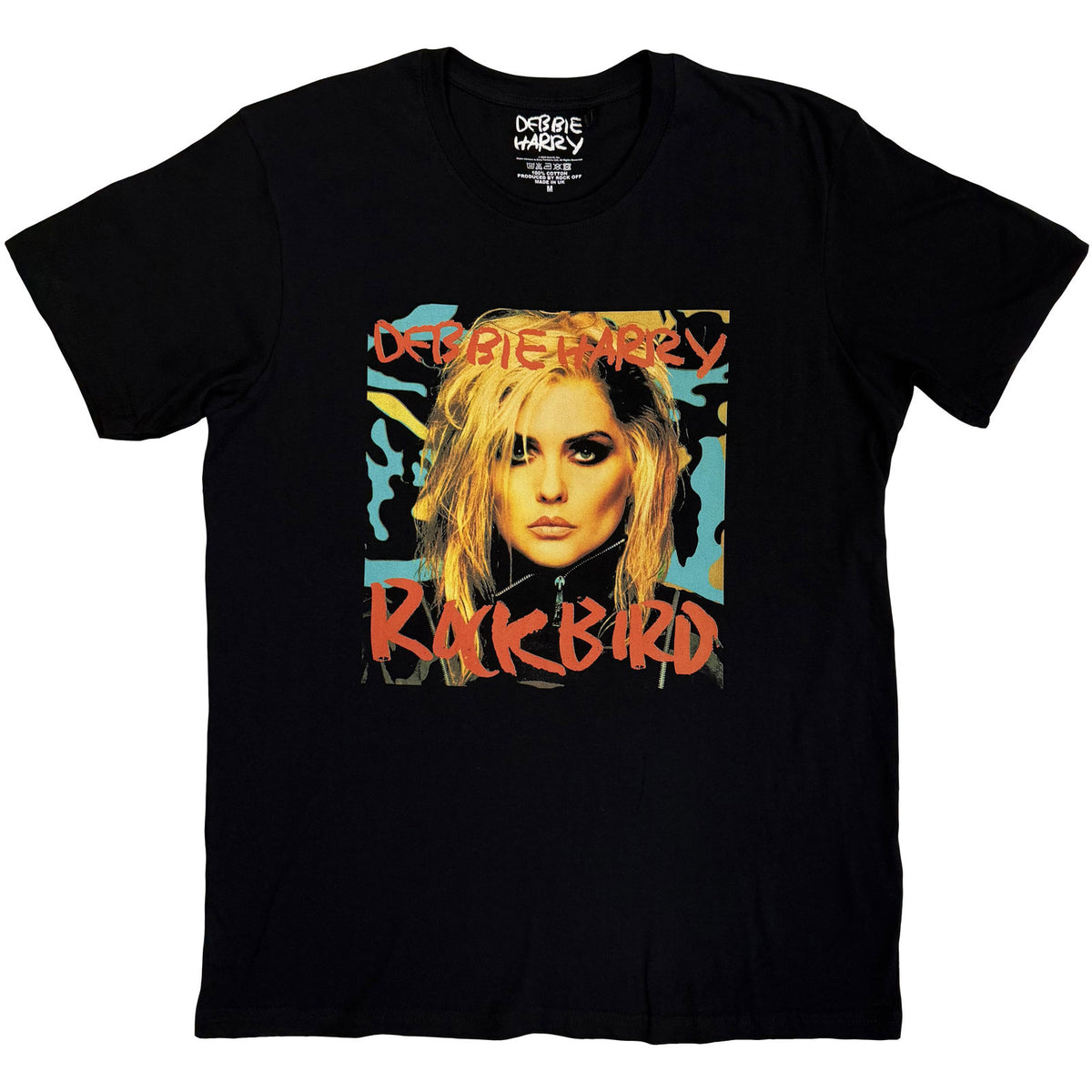 Debbie Harry Unisex T-Shirt: Rockbird (Black)