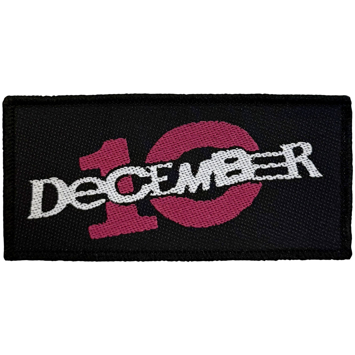 December 10. Woven Patch: Logo