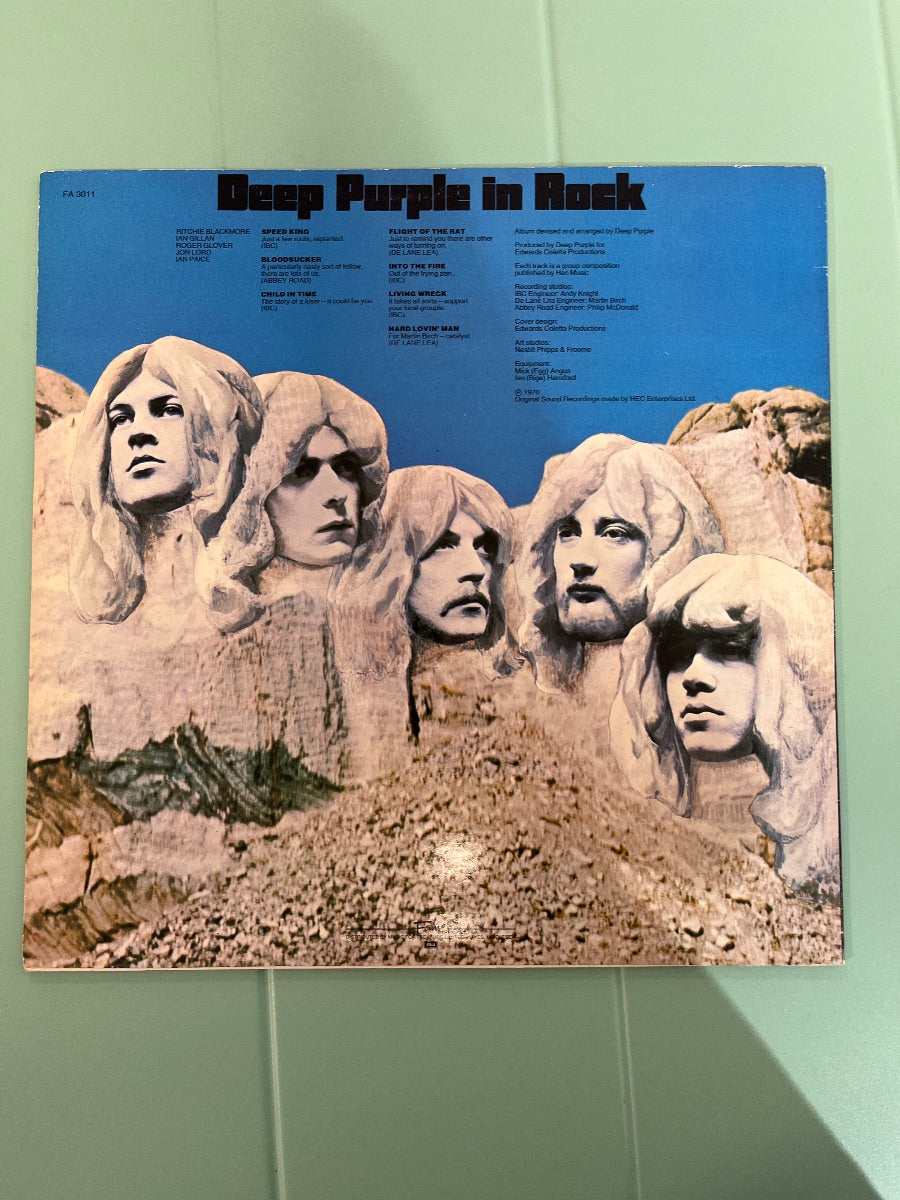 Deep Purple – Deep Purple In Rock (VG/VG+)