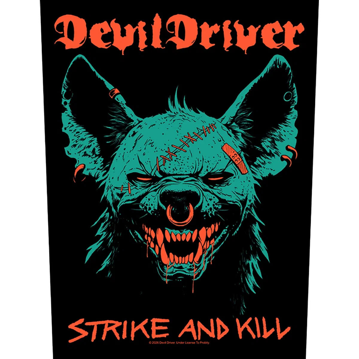 DevilDriver  Back Patch: Strike And Kill