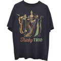 Disney Unisex T-Shirt: Tricky Trio (Black)