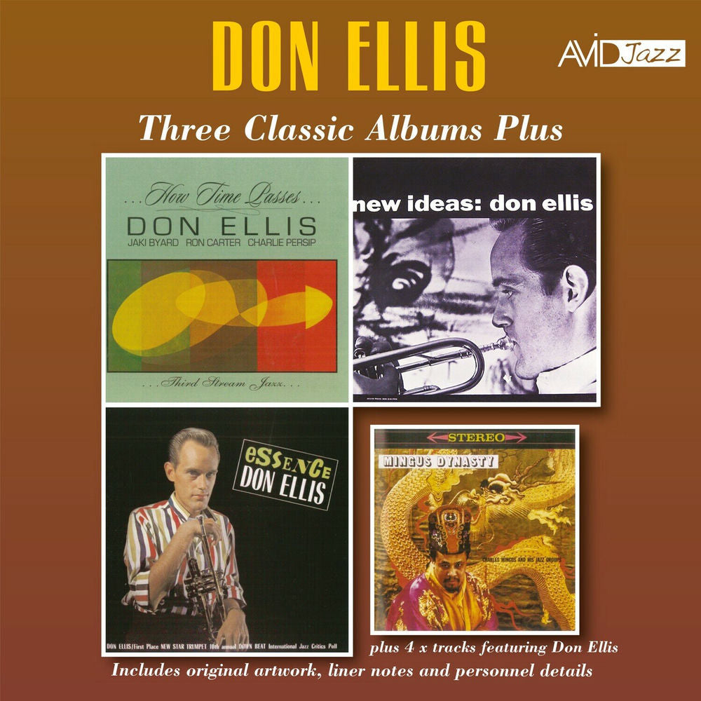 Don Ellis – Three Classic Albums Plus (How Time Passes / New Ideas / Essence) (Digitally Remastered)